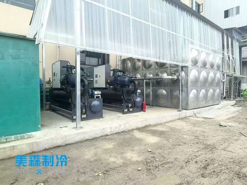 2台水冷螺杆式冷水机组-发酵工艺