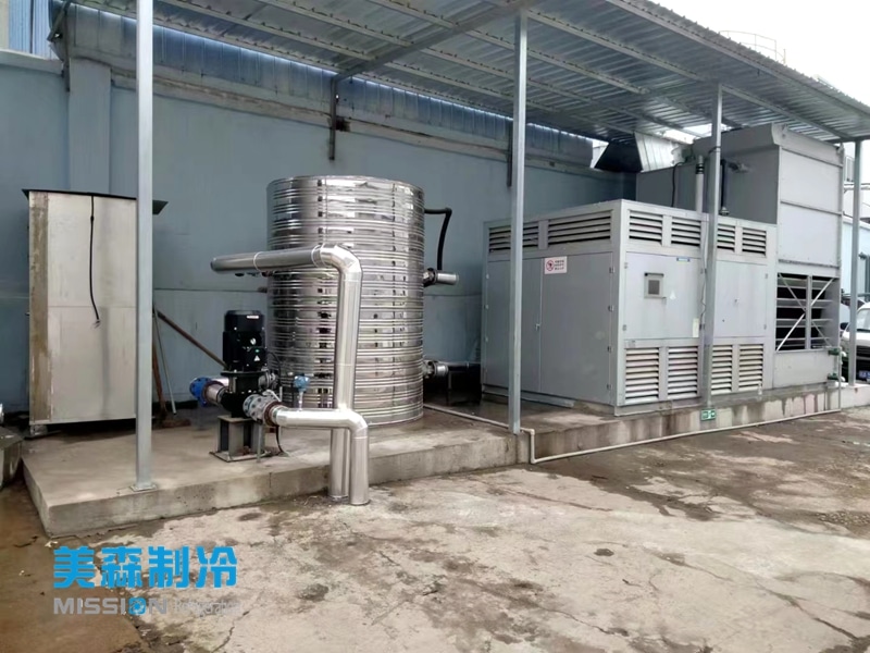 一体化冷水机组交付用户使用