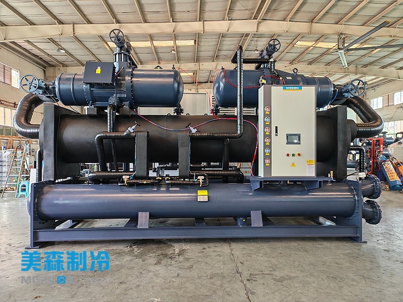 双螺杆式冷水机-广西化工项目